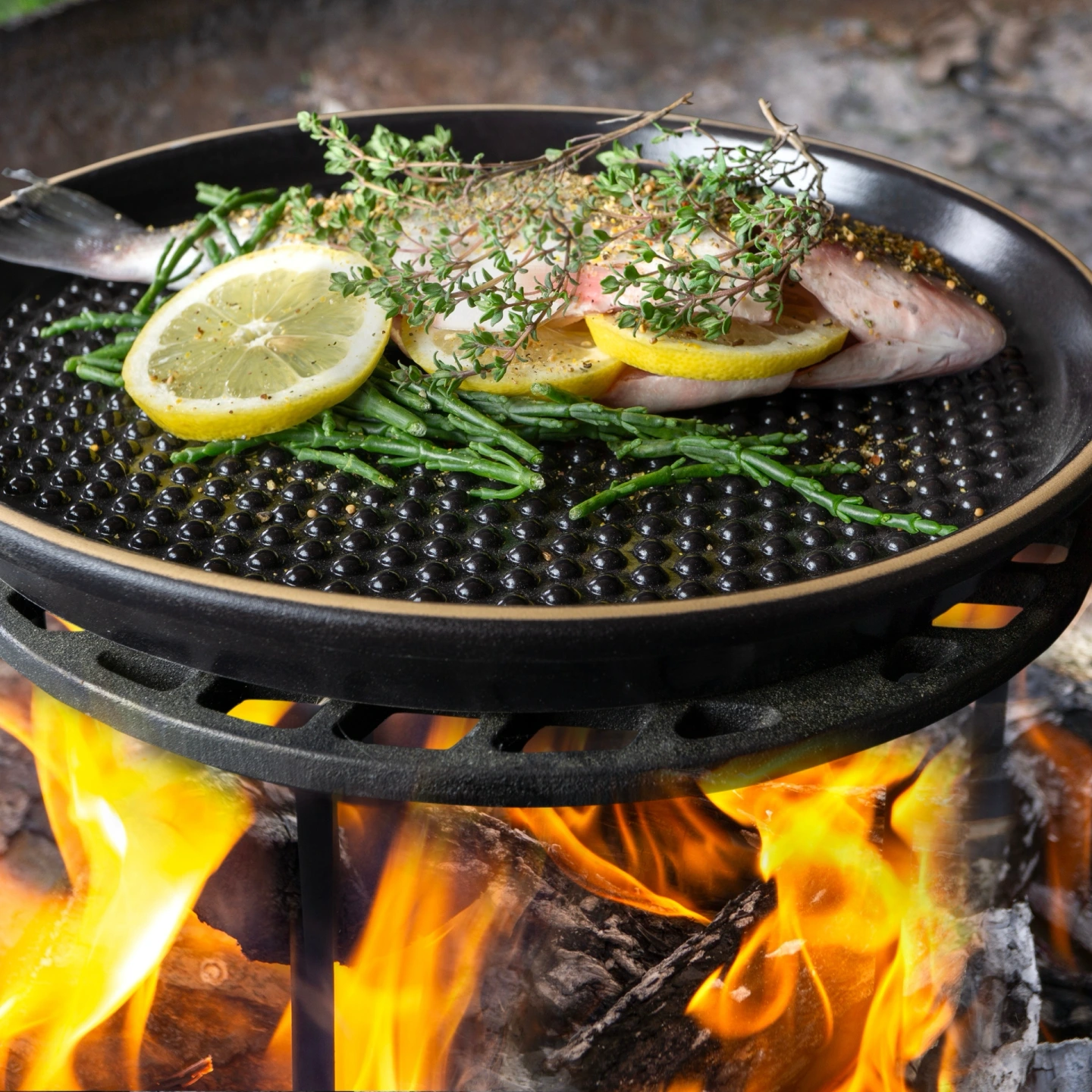 BBQ Plancha rund Ø 31,5 cm