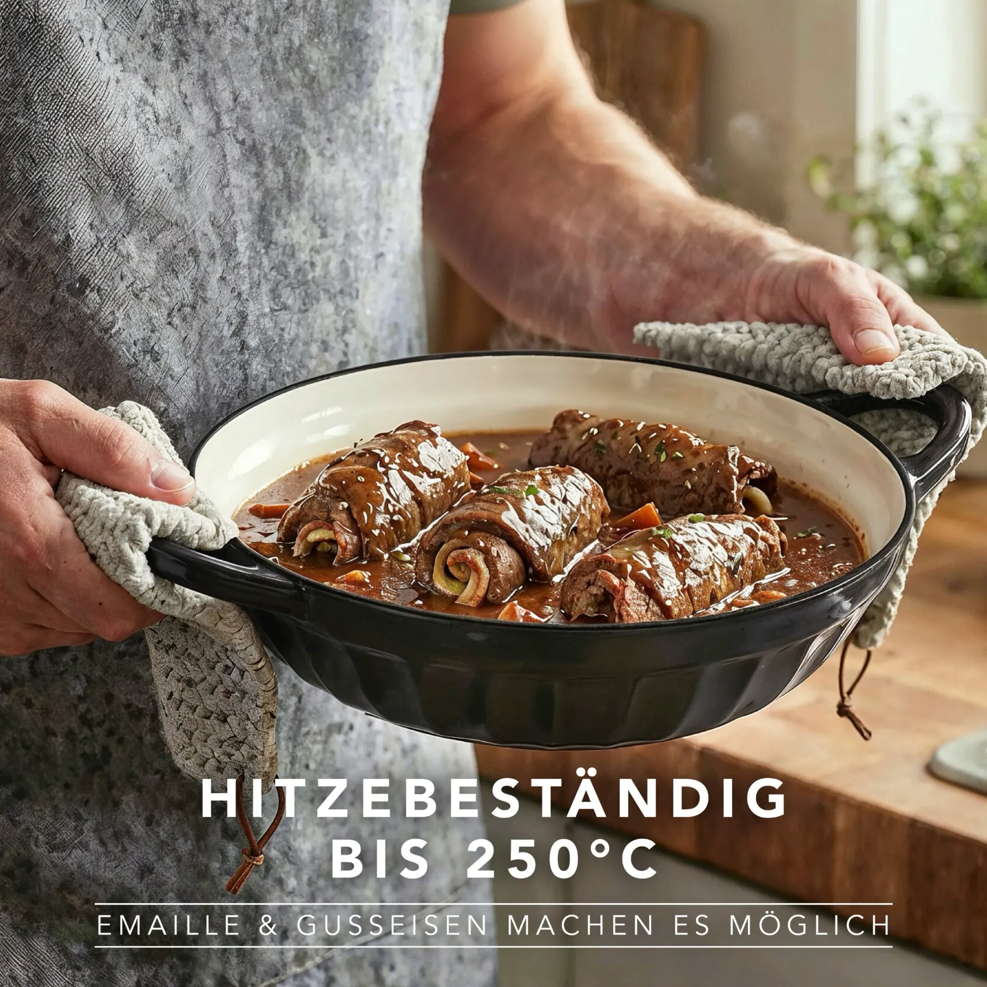 Gusseisen Schmorpfanne Gusseisen Schmorpfanne