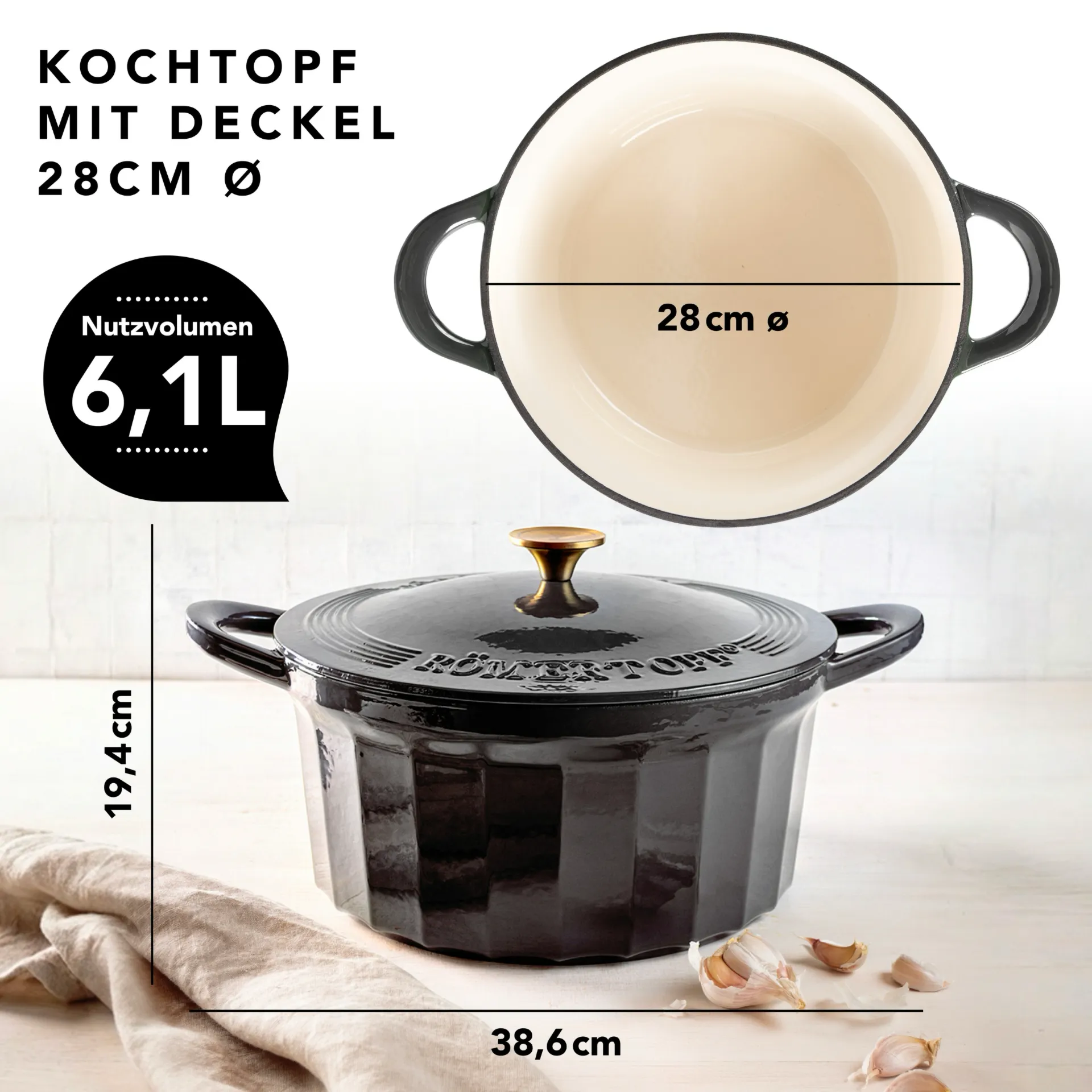 Gusseisen Topf Gusseisen Topf