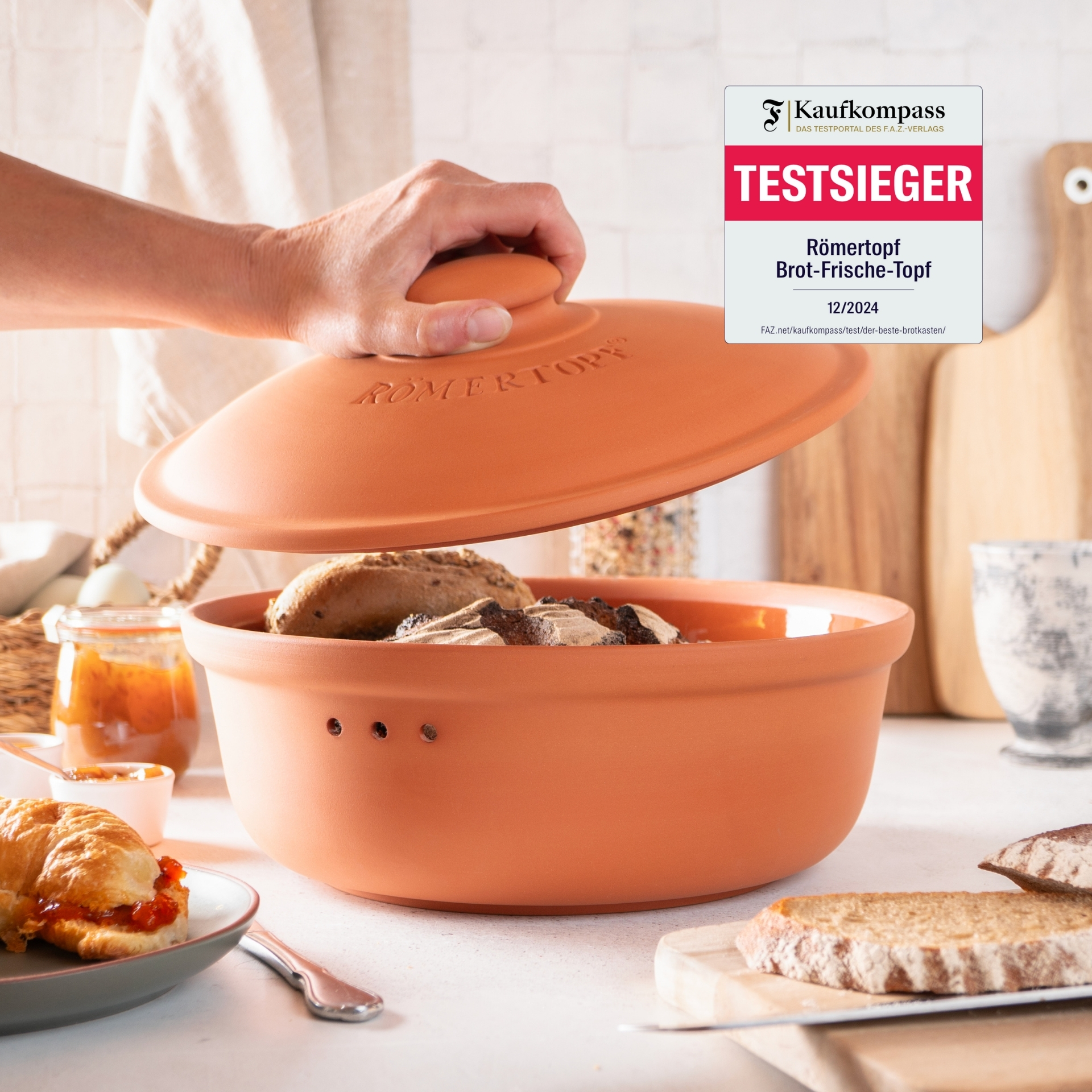Brot - Frische-Topf rund Brot - Frische-Topf rund
