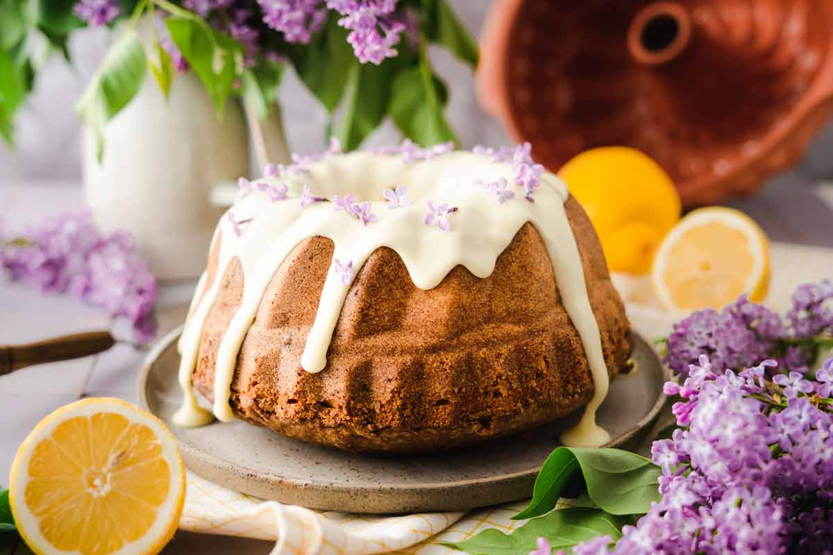 Gugelhupfform aus Naturton für gesundes Backen – Römertopf Qualität Gugelhupfform aus naturbelassenem Ton in Braun, mit gewelltem Rand und mittlerem Schornstein, auf hellem Untergrund fotografiert.