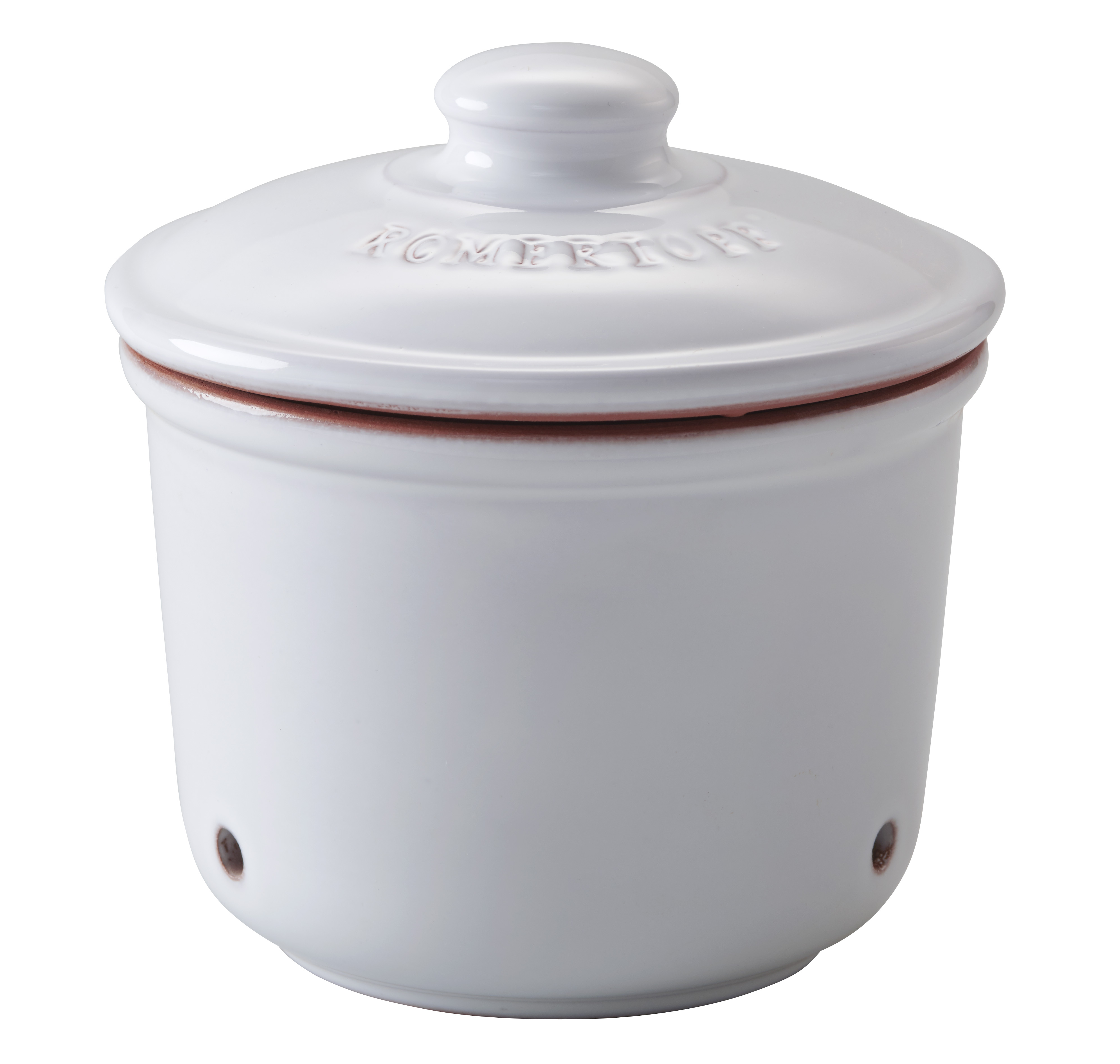 Knoblauchtopf Mini 0,6 Liter – Römertopf Römertopf Knoblauchtopf Mini 0,6 Liter, Frische-Topf aus Keramik mit Deckel