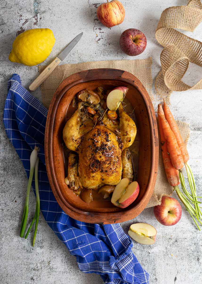 Brathähnchen aus dem Römertopf - Die Römertopf Rezeptwelt Brathähnchen aus dem Römertopf - Die Römertopf Rezeptwelt