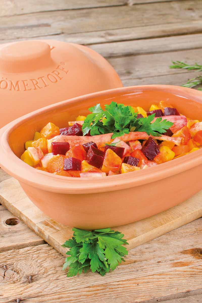 Wurzelgemüse aus dem Römertopf – aromatisch &amp; gesund