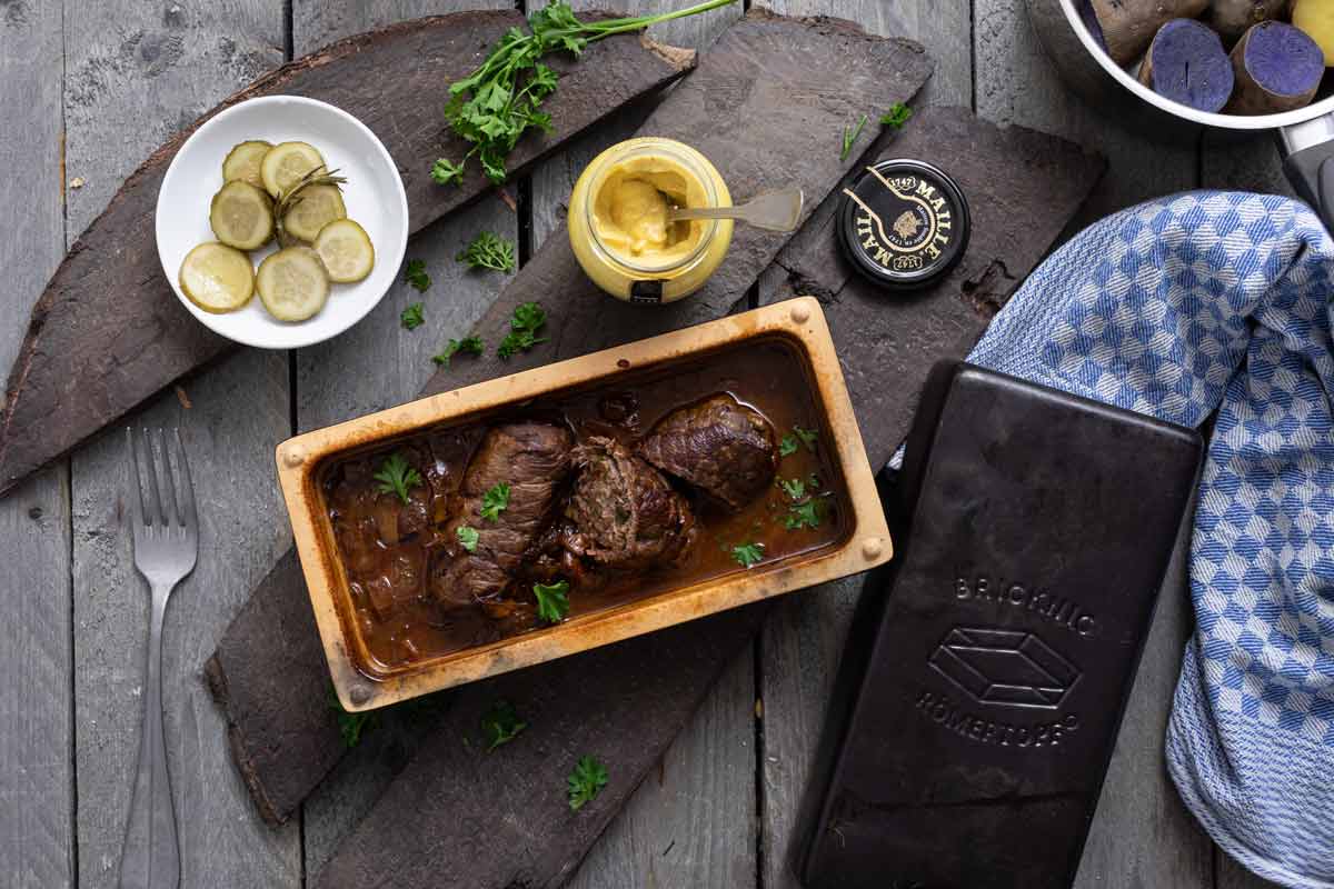 Rinderroulade aus dem Bricknic