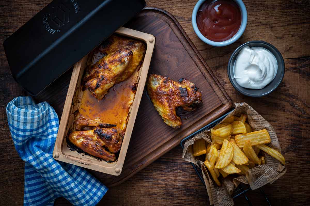 Chicken Wings aus dem Bricknic