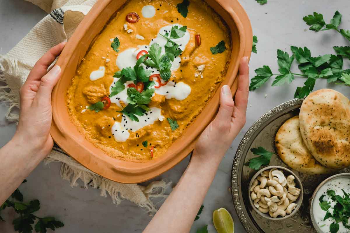Cashew Hähnchen Curry