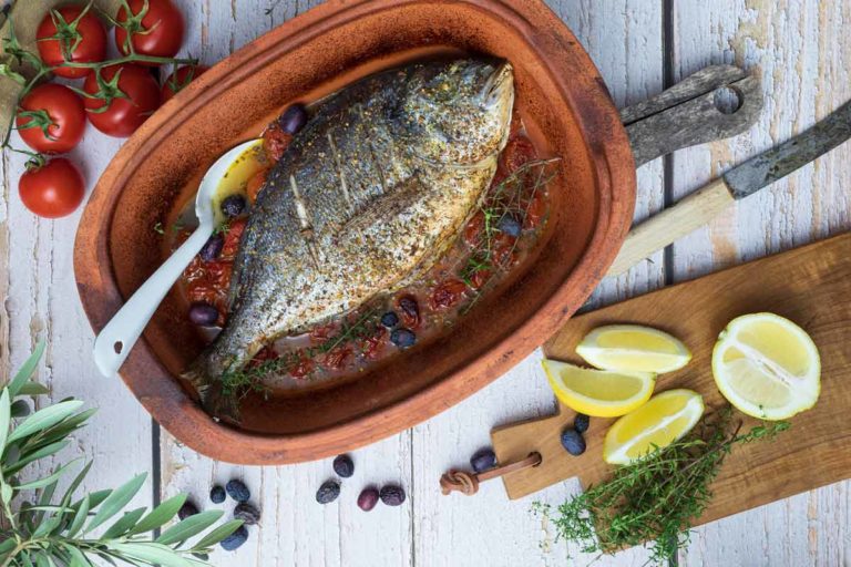 Dorade_quer_web Dorade aus dem Römertopf Rezept