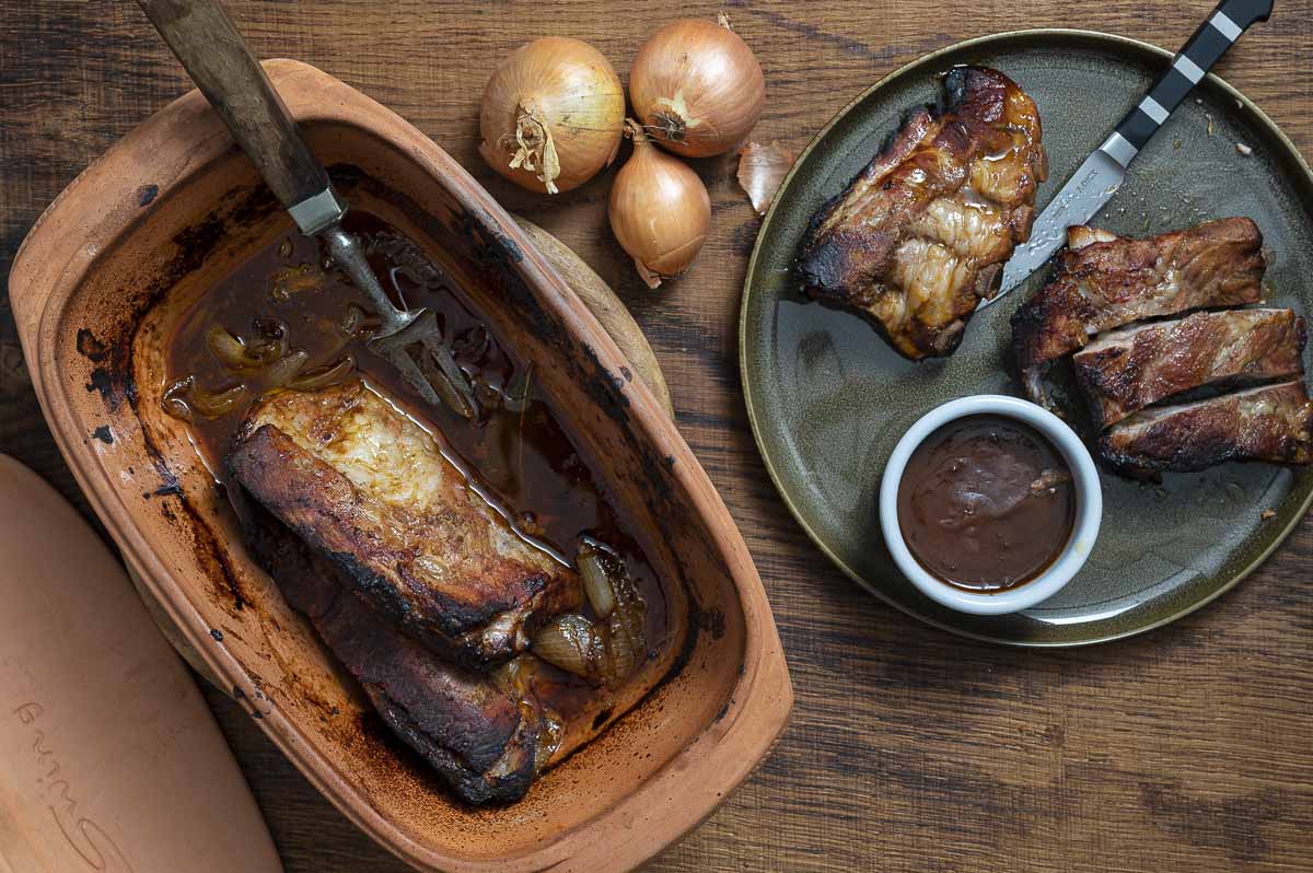 Spareribs aus dem Römertopf