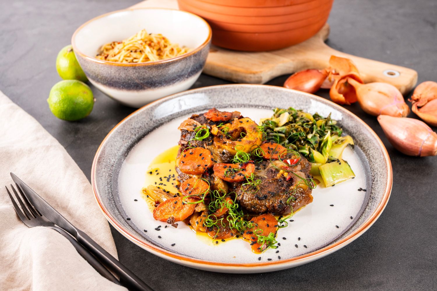 Wagyu Beinscheibe Asia Style