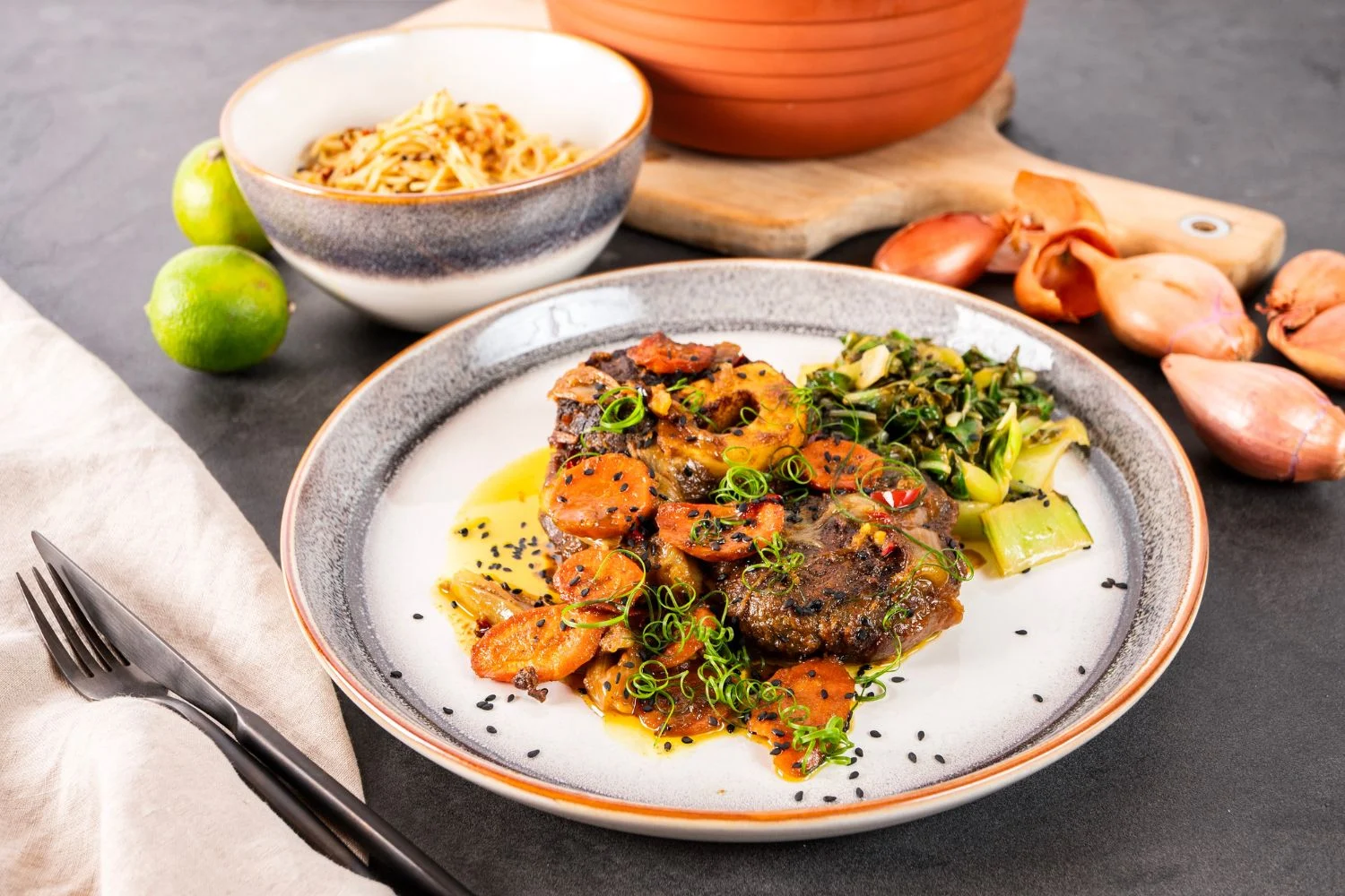Wagyu Beinscheibe Asia Style