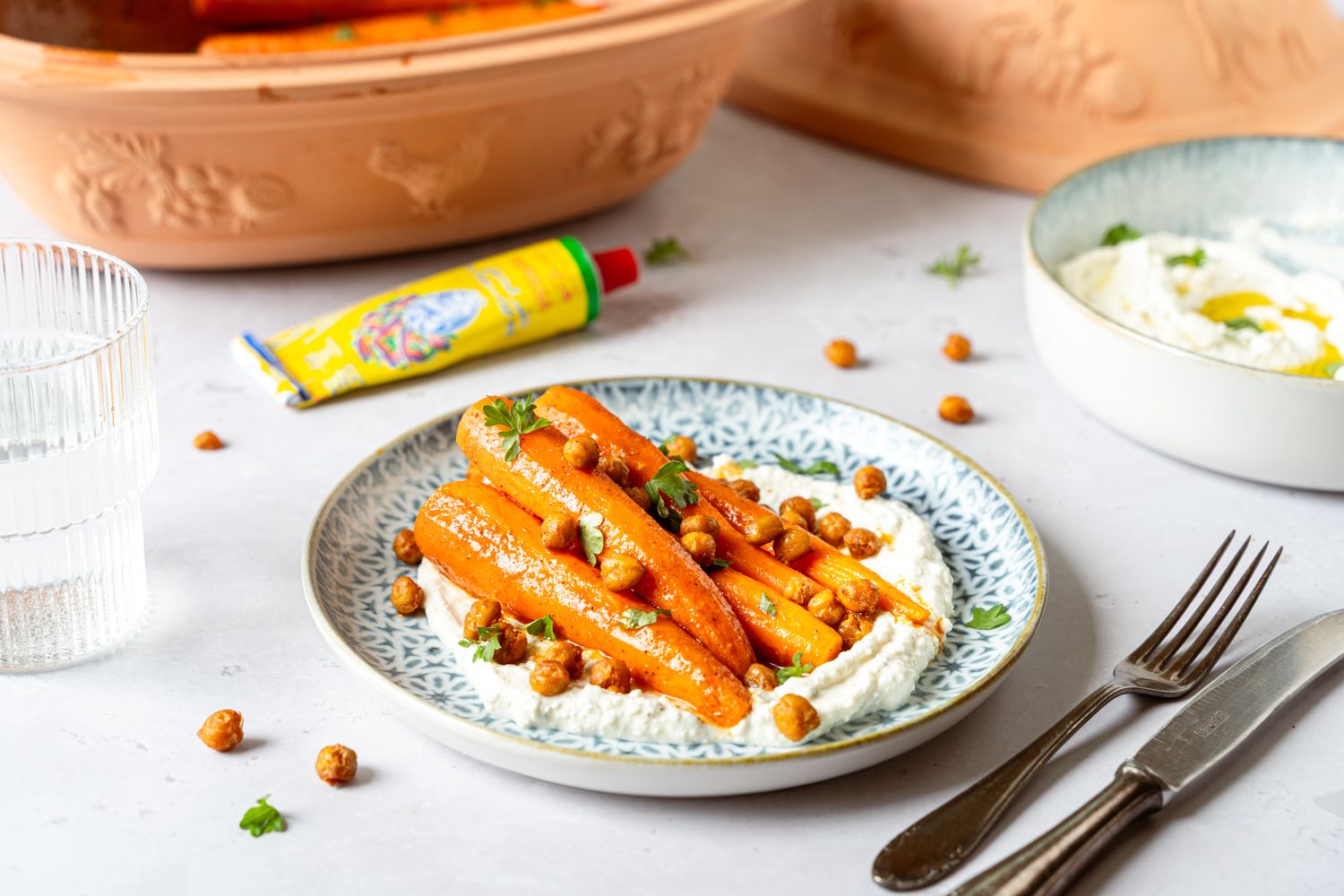 Honig Harissa Möhren