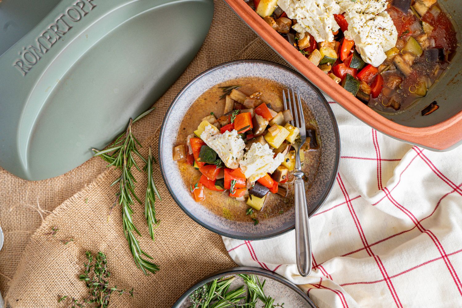Ratatouille mit Feta