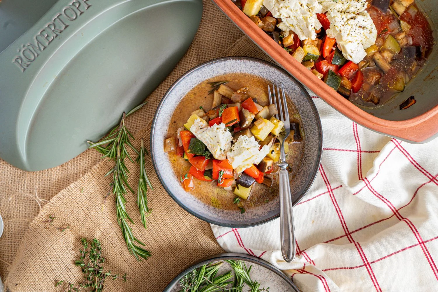 Ratatouille mit Feta