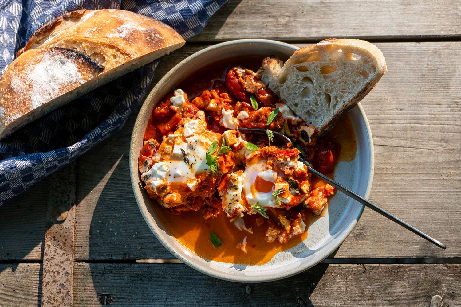 Shakshuka mit Feta