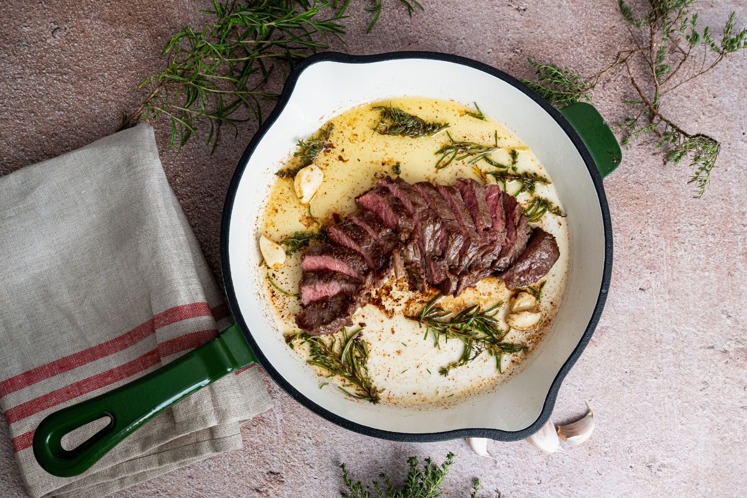 Steak perfekt braten
