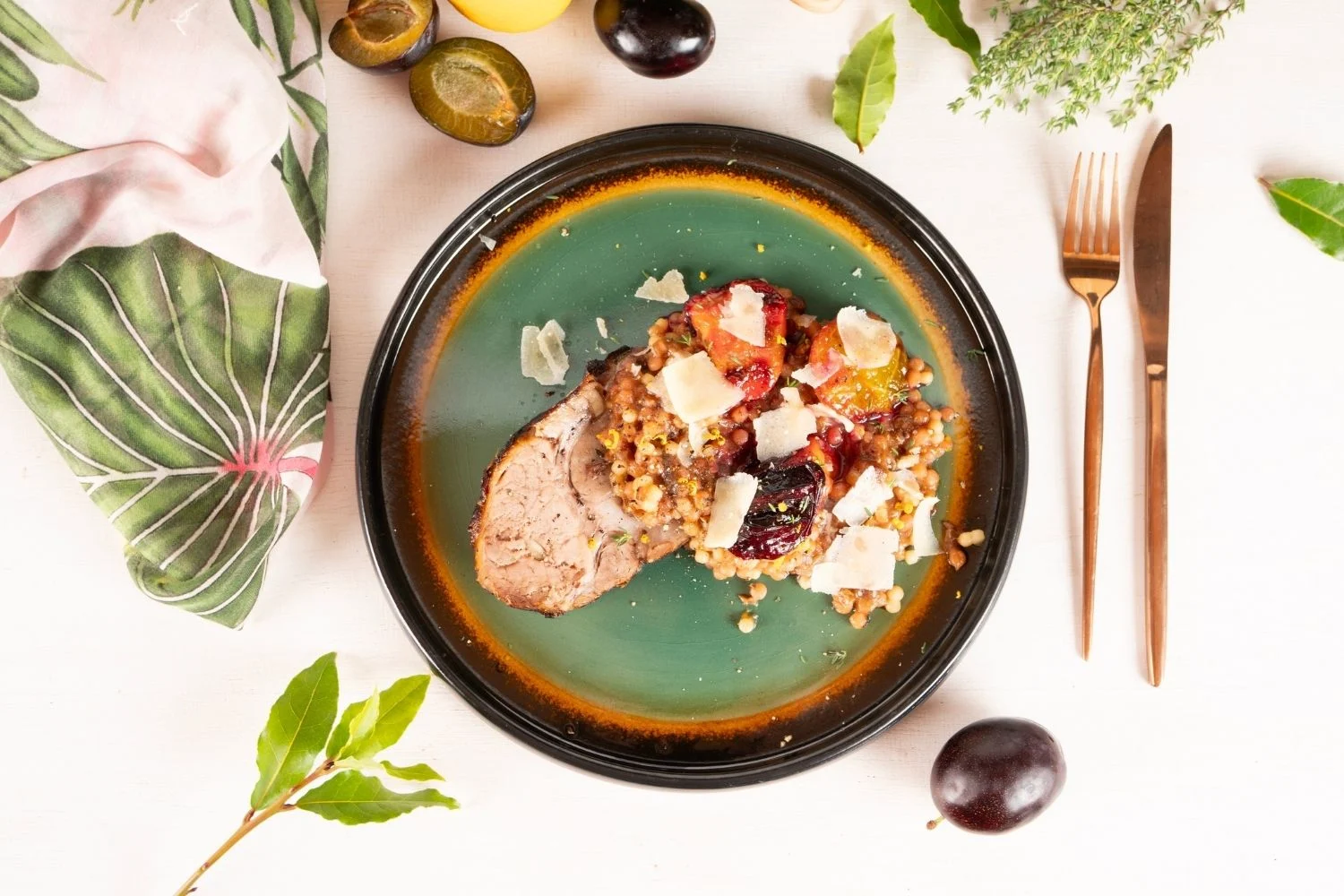 Mediterraner Schmorbraten mit Zwetschgen 